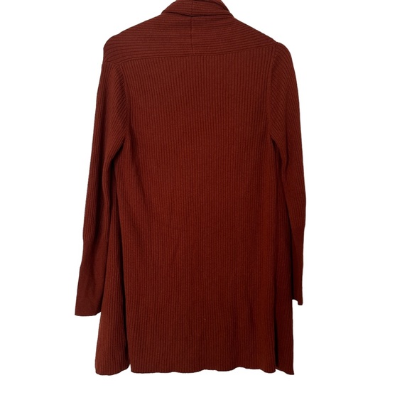 Leith Ribbed Cardigan Wool Blend, S - Picture 2 of 8